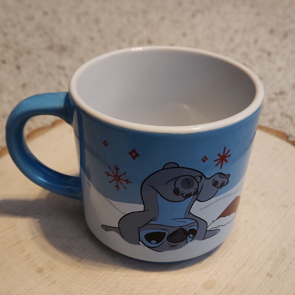 Disney Stitch Design Blue 10 Oz Mug